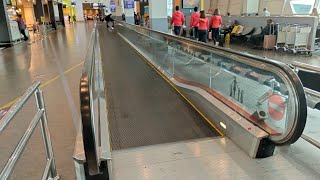 Kuala Lumpur International Airport T2  All Thyseenkrupp Otis Escalator and Travelator Gate JampK [upl. by Sirod474]