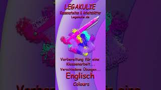 Englisch 5Klasse Colours Interaktive Arbeitsblätter PDF Legakulie shorts lernen school [upl. by Manly]