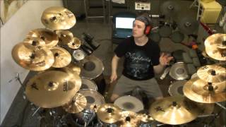 NightwishTwo For Tragedy Drum Cover [upl. by Hoag]