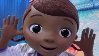 Doc McStuffins Debuts at Disney D23 Expo Disney Junior First EVER Meet amp Greet Appearance [upl. by Odnalro]