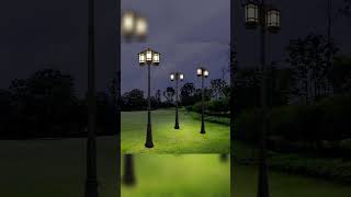 Garden Lamp Post  Light post ideas shorts lamppost diy [upl. by Einna486]