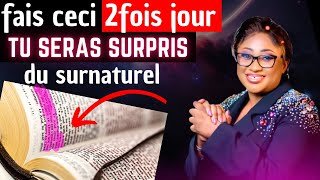 Fais ceci 2 fois par Jour selon ce Verset TU Reviendras dire Merci Maman pasteur joelle kabasele [upl. by Magel]