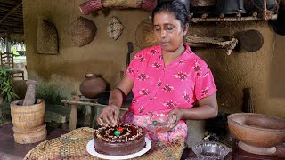 Chocolate cake A chocolate cake I make for my kids for World Childrens Day village kitchen recipe [upl. by Leor611]