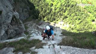 Attersee Klettersteig  Mahdlgupf [upl. by Eniamaj]