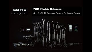 ESTIC Electric Nutrunner with ProTight Process Control Software [upl. by Euqinor844]