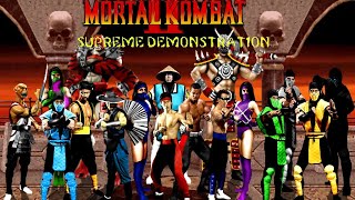 Mortal Kombat 2 MK Komplete Edition  All Fatalities [upl. by Irallih]