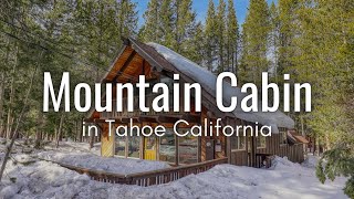 Mountain Cabin in Tahoe Truckee California [upl. by Annazus]