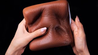 ASMR Very Satisfying Very Thick Sticky Toast Squishy No Talking [upl. by Rett]