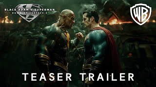 Black Adam V Superman Dawn of Justice 2  Teaser Trailer  Dwayne Johnson amp Henry Cavill [upl. by Adnauq]