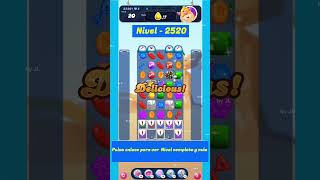 Nivel 2520  30quot⌛ Candy Crush Saga 2024  candycrushpinche64 [upl. by Marutani551]