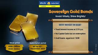 Sovereign Gold Bond  Series III  202334 [upl. by Isla]