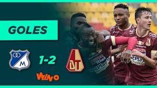 Millonarios vs Tolima 12  Liga BetPlay Dimayor 20211  Final vuelta [upl. by Saihttam]