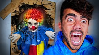 EL PAYASO ALFA ENTRÓ A LA CASA de FEDE VIGEVANI por LA HABITACIÓN SECRETA a las 3 AM 😨😨 [upl. by Ainevul]