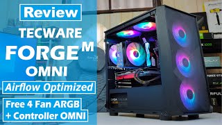 Review Tecware Forge M OMNI Casing MATX Keren Banyak Bonusnya [upl. by Tratner610]