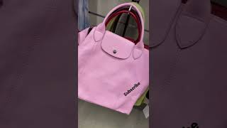 You Wont Believe This Longchamp Le Pliage Handbag Colorful Wall Display Transformation longchamp [upl. by Herriott]