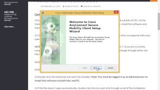 How To Install Cisco AnyConnect VPN Client on a Windows 8 1 Machine HD [upl. by Muncey]