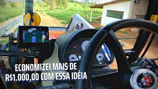 COMO INSTALEI O GPS AGRÍCOLA NO TRATOR MF4708 [upl. by Skylar]