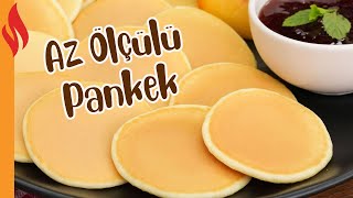 Az Ölçülü Pankek Tarifi  Nasıl Yapılır [upl. by Oriel]