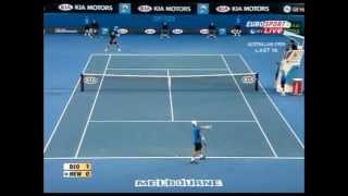 Novak Djokovic vs Lleyton Hewitt Australian Open 2008 Highlights [upl. by Leschen]