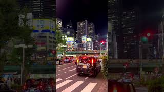 Shinjuku Nightscape A Dreamy Escape shorts 旅行 lifestyle [upl. by Siffre562]