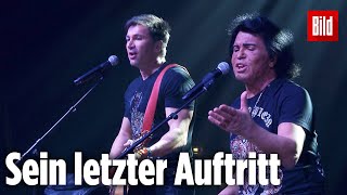 Costa Cordalis’ letzter Auftritt beim Benefiz für MalleJens Büchner [upl. by Llennahs]