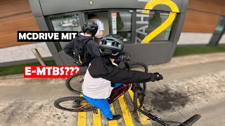 MCDRIVE MIT EMTBS  TREPPEN DOUBLE IN WIEN  FreerideNico [upl. by Liane240]