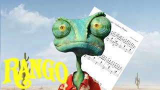 Rango  Saloon Piano 1 Piano Tutorial [upl. by Krute]