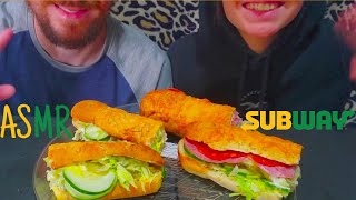 ASMR Subway Lunch [upl. by Arlo]