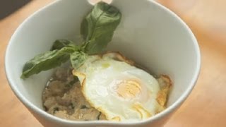 How to Make Savory Oatmeal  Healthy Breakfasts [upl. by Romo]