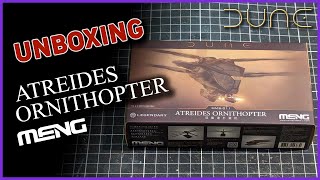 Unboxing and Review of Dune Ornithopter Model Kit [upl. by Bordiuk]