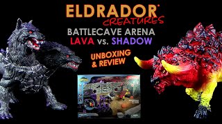 Schleich ® Eldrador ® Creatures  BattleCave Arena Lava vs Schatten  Katastrophenalarm amp Meinung [upl. by Wettam]