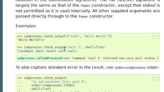 Python subprocess 02 Check Output [upl. by Kort]