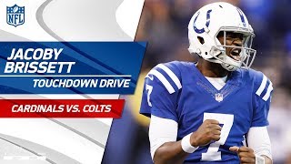 Jacoby Brissetts First Touchdown Drive as a Starter  Cardinals vs Colts  NFL Wk 2 Highlights [upl. by Mhoj]