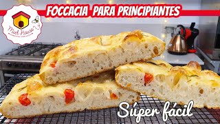 LA FOCACCIA CASERA MAS RICA con poquitos ingredientes [upl. by Symon]