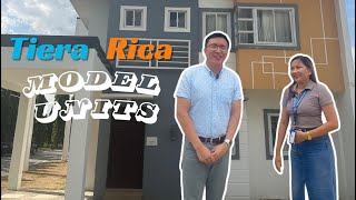 TIERA RICA MODEL UNITS HOUSE AND LOTS FOR SALE IN MALPITIC SAN FERNANDO PAMPANGA [upl. by Nadabas]