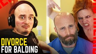 RADAL REACTS TO WIFE DIVORCES HUSBAND FOR GOING BALD Life Lessons With Luis [upl. by Tdnarb872]