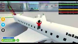 roblox airport island tycoon boeing 737 showcase [upl. by Maroj]