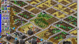 SimCity 2000 PCDOS  Scenario Walkthrough Flint [upl. by Nwahsauq64]