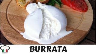 Burrata Ingredienti calorie ed origine [upl. by Opportina739]