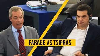 Farage tegen Tsipras Het moment is daar pak uw land terug ondertiteld [upl. by Enihpled]