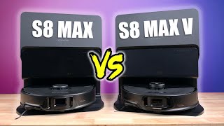 Roborock S8 MaxV Ultra vs S8 Max Ultra  REVIEW and Comparison  One of these is our new favorite [upl. by Gonsalve]