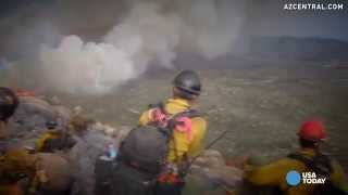 New videos show chaos around Yarnell Hill Fire deaths [upl. by Lavern547]