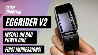 Eggrider V2 INSTALL for RAD POWER Bikes First Impressions [upl. by Ydnys545]