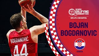 Bogdanovic almost hit 40 POINTS vs Germany  FIBA OQT 2020 [upl. by Nauqe]