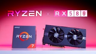 Radeon RX 580の実力をRyzen 7を使ってレビュー！【ベンチマーク】 [upl. by Horst]