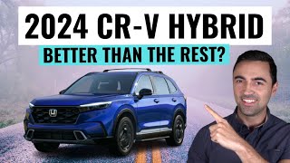 2024 Honda CRV Review  Is The New CRV Hybrid A Better SUV Than The Toyota RAV4 [upl. by Edmond]