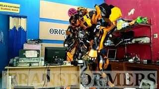 CARA BUAT ANIMASI VIDEO ROBOT TRANSFORMERS BISA BERGERAK MELALUI HP ANDROID [upl. by Esli]