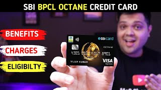 SBI BPCL Octane Credit Card Full Details  Benefit  Eligibility  Fees  2024 Edition [upl. by Ahon]