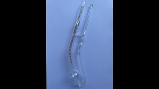 How to use viscometer cannon Fenske type glass liquid ushape 150mm with constant certificate abron01 [upl. by Aday]