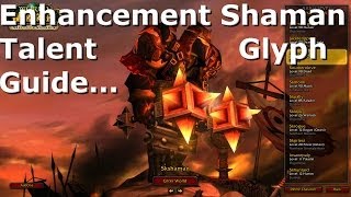 54 Enhancement Shaman  PvP  Talent  Glyph  Guide  MOP [upl. by Harvard]